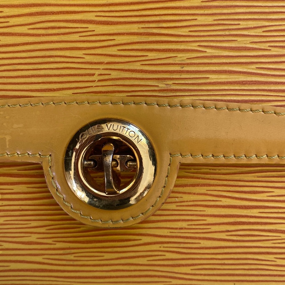 Louis Vuitton Epi Arsch Yellow Crossbody Bag
